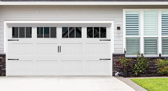designer steel garage door 9510